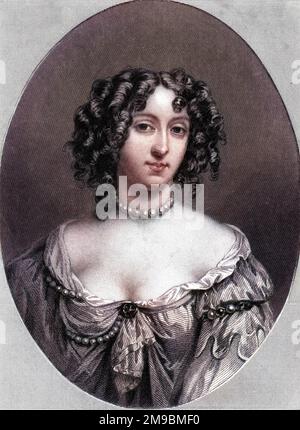 ANN, duchesse de MONMOUTH (née Scott) épouse (1) de James Scott, fils naturel de Charles II (2) Charles troisième baron Cornwallis. Banque D'Images