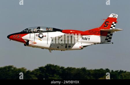 North American Rockwell T-2C Buckeye N27WS - 155239. Banque D'Images