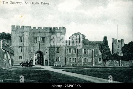 The Gateway, Prieuré de St Osyth, Clacton-on-Sea, Essex Banque D'Images