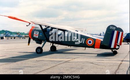 Max Holste MH.1521C Broussard F-GDPZ / 7-JI (msn 208). Banque D'Images