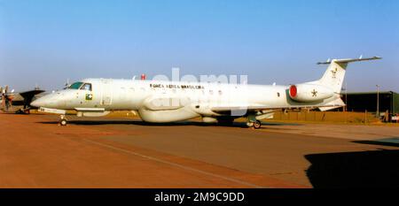 Forca Aerea Brasileira - EMBRAER R-99 6750 (msn 145140, EMB-145-RS), au Royal International Air Tattoo - RAF Fairford le 22 juillet 2013. (Forca Aerea Brasileira - Force aérienne brésilienne) Banque D'Images