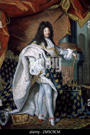 Roi Louis XIV de France (1638-1715) Banque D'Images