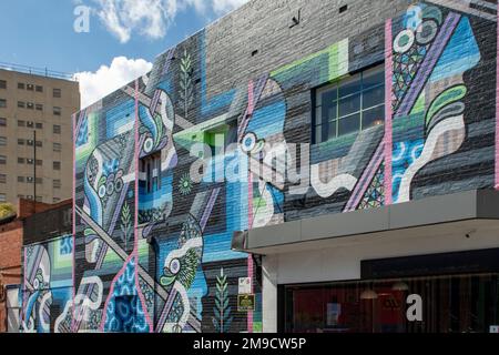 Street Art, South Yarra, Victoria, Australie Banque D'Images