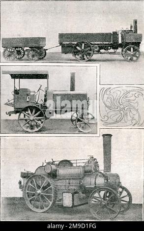 Les moteurs de traction Banque D'Images