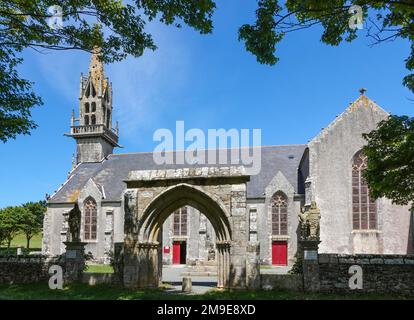 Chapelle Sainte-Anne-la-Palud, Plonevez-Porzay, département du Finistère Penn-ar-Bed, région Bretagne Breizh, France Banque D'Images
