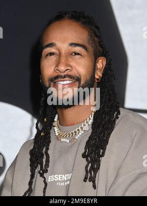 Westwood, États-Unis. 17th janvier 2023. Omarion arrive à la première de Netflix à Los Angeles de "You People" tenue au Regency Village Theatre sur 17 janvier 2023 à Westwood, CA. © Tammie Arroyo/AFF-USA.com crédit: AFF/Alamy Live News Banque D'Images