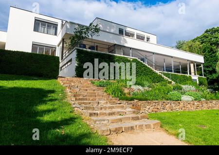 Site de l'UNESCO Villa Tugendhat, Brno, République tchèque Banque D'Images