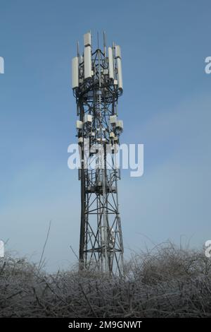 Tour de téléphonie cellulaire Banque D'Images