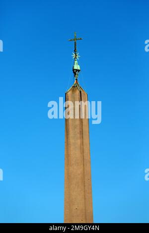 Obélisque Auguste. Piazza del Popolo. Cité du Vatican. Place Saint-Pierre. Rome. Italie. Europe./ Obélisque d'Auguste sur la place Saint-Pierre. Place Banque D'Images