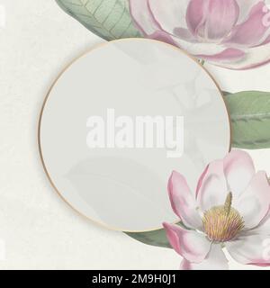 Motif floral rose en fleurs Illustration de Vecteur