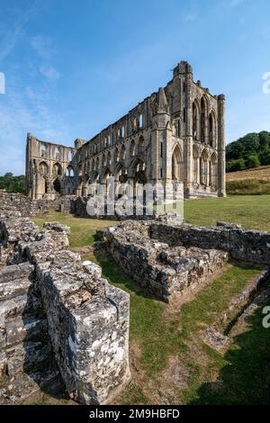 Abbaye de Rievaulx Banque D'Images