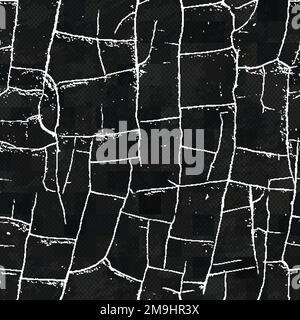 motif urbain monochrome sans couture avec effet grunge Illustration de Vecteur