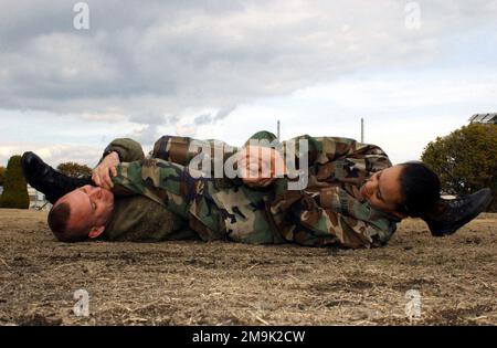 030201-M-9578B-014. Base : Marine corps Air Station, Iwakuni pays : Japon (JPN) scène Major Command illustrée : H & HS Banque D'Images