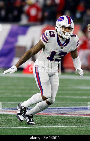 Buffalo Bills wide receiver Gabe Davis plays against the Baltimore Ravens  in the first half of an NFL football game Sunday, Oct. 2, 2022, in Baltimore.  (AP Photo/Julio Cortez Stock Photo - Alamy