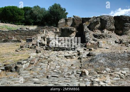 Sibari (Sybaris) était une ville importante de Magna Graecia, ce parc archéologique important est situé dans la Calabre d'aujourd'hui, dans le sud de l'Italie Banque D'Images