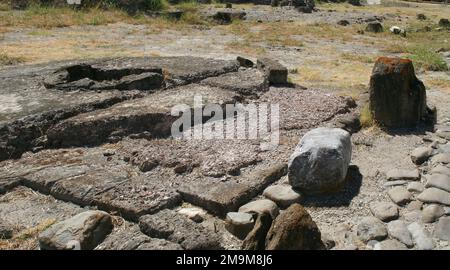 Sibari (Sybaris) était une ville importante de Magna Graecia, ce parc archéologique important est situé dans la Calabre d'aujourd'hui, dans le sud de l'Italie Banque D'Images