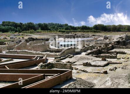 Sibari (Sybaris) était une ville importante de Magna Graecia, ce parc archéologique important est situé dans la Calabre d'aujourd'hui, dans le sud de l'Italie Banque D'Images