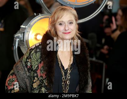 Caroline Goodall participe à la première britannique des « Fabelmans » au Curzon Mayfair à Londres, en Angleterre. Banque D'Images