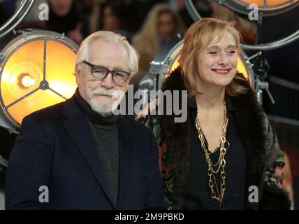 Brian Cox et Caroline Goodall assistent à la première britannique des « Fabelmans » au Curzon Mayfair à Londres, en Angleterre. Banque D'Images