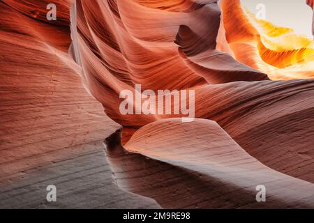 Lower Antelope Canyon, Page, Arizona, USA Banque D'Images