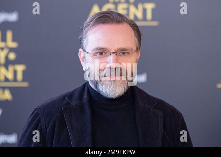 18 janvier 2023, italie, Italie, Italie: Le réalisateur Luca Ribuoli assiste à la photocall de la série télévisée ''Call my Agent - Italy'' au cinéma spatial Moderno à Rome (Credit image: © Matteo Nardone/Pacific Press via ZUMA Press Wire) USAGE ÉDITORIAL SEULEMENT! Non destiné À un usage commercial ! Banque D'Images