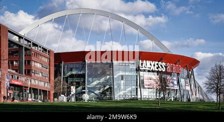 Cologne, Allemagne - 18 janvier 2023 : salle d'événements Lanxess Arena à cologne Banque D'Images