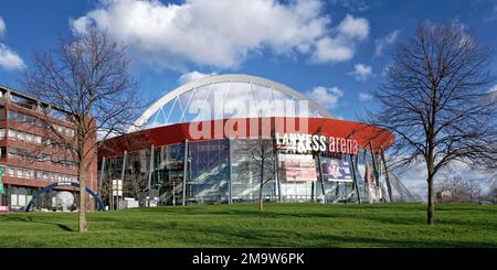 Cologne, Allemagne - 18 janvier 2023 : salle d'événements Lanxess Arena à cologne Banque D'Images