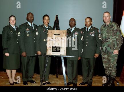 040319-A-1409B-001. Base: Fort Gordon État: Géorgie (GA) pays: Etats-Unis d'Amérique (USA) scène Major Command montré: SUD-EST Banque D'Images