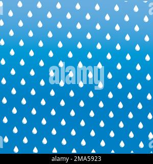 modèle d'illustration de vecteur d'arrière-plan raindrop Illustration de Vecteur