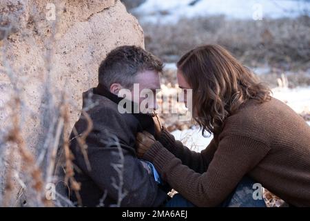 CILLIAN MURPHY et EMILY OPPENHEIMER (2023), sous la direction DE CHRISTOPHER NOLAN. Crédit : PHOTOS / Album UNIVERSEL Banque D'Images