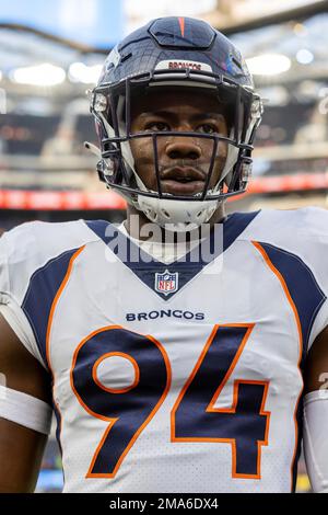 Denver Broncos linebacker Aaron Patrick (94) during the first half