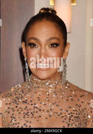 HOLLYWOOD, CA - JANVIER 18 : Jennifer Lopez participe à la première de Prime Video's 'hotgun Wedding' au TCL Chinese Theatre on 18 janvier 2023 à Hollywood, Californie. Crédit : Jeffrey Mayer/JTMphotos/MediaPunch Banque D'Images