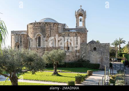 Église Saint Jean-Marc à Byblos, Liban Banque D'Images