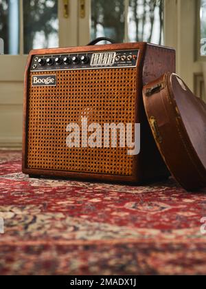 Amplificateur de guitare Vintage MESA Boogie Banque D'Images