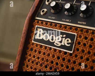 Amplificateur de guitare Vintage MESA Boogie Banque D'Images