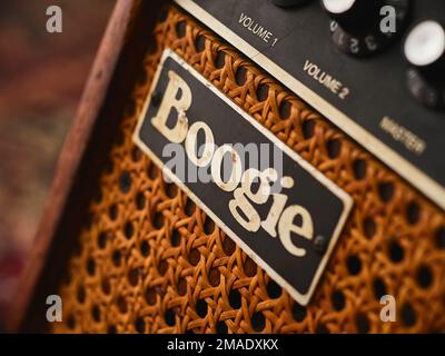 Amplificateur de guitare Vintage MESA Boogie Banque D'Images