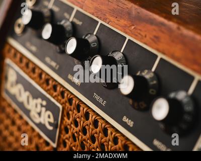 Amplificateur de guitare Vintage MESA Boogie Banque D'Images