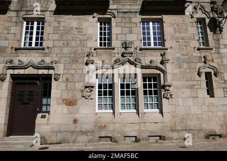 Roscoff, propriétaire du navire Renaissance hôtel XVI , Finistère, Bretagne, France, Europe Banque D'Images