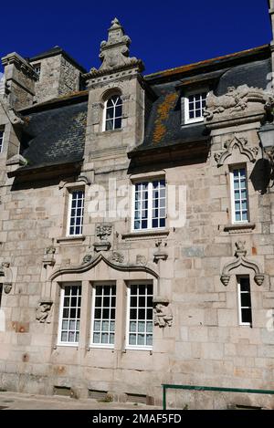 Roscoff, propriétaire du navire Renaissance hôtel XVI , Finistère, Bretagne, France, Europe Banque D'Images