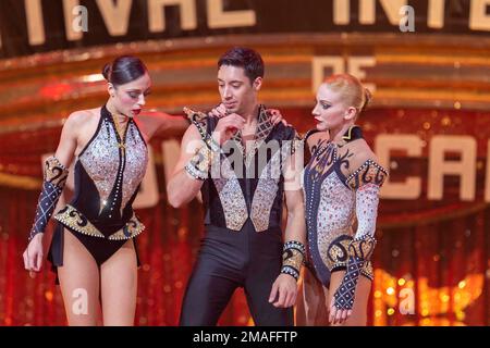 Monaco. 19th janvier 2023. PAS DE TABLOÏDES: Atmosphère pendant la photocall du Festival International du Cirque 45th, sur 19 janvier 2023 à Monte-Carlo, Monaco. Photo par Olivier Anrigo/Pool/ABACAPRESS.COM crédit: Abaca Press/Alay Live News Banque D'Images