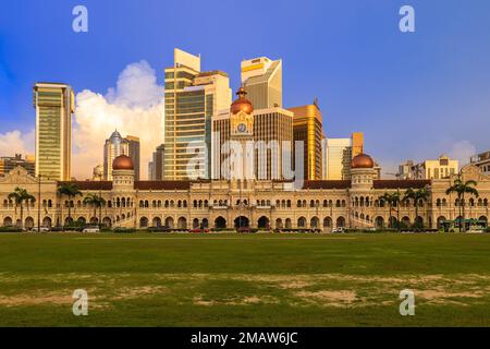 Bâtiment du sultan abdul samad sur la place de l'indépendance à Kuala Lumpur, Malaisie Banque D'Images