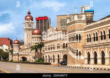 Bâtiment du sultan abdul samad sur la place de l'indépendance à Kuala Lumpur, Malaisie Banque D'Images