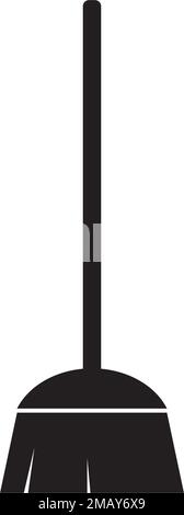 logo de balai vektor Illustration de Vecteur