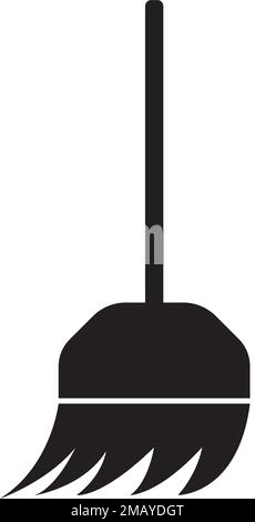 logo de balai vektor Illustration de Vecteur