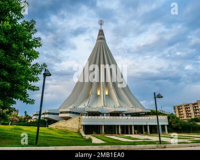 Basilique Santuario Madonna delle Lacrime à Syracuse - Sicile, Italie Banque D'Images