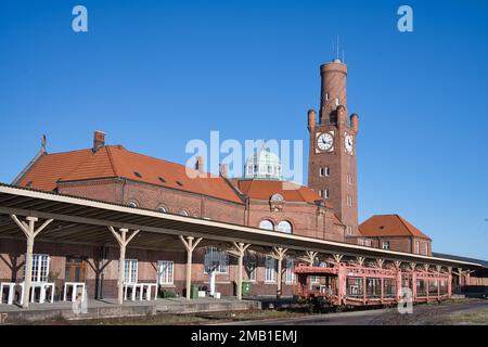 Nordsee, Mer du Nord, Allemagne, Deutschland, Cuxhaven, Niedersachsen, Basse-Saxe, Steubenhoeft, Hapag-Hallen,Steubenhöft, Banque D'Images