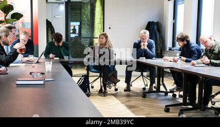 UTRECHT - Marjan Olfers, chercheur, fait le point sur l'étude de la culture sportive d'élite au Centre de connaissances pour le sport et l'exercice. Au cours de la réunion, il sera annoncé, entre autres choses, quels sports participeront à la recherche. ANP JEROEN JUMELET pays-bas - belgique sortie crédit: ANP/Alay Live News Banque D'Images