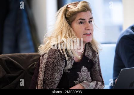 UTRECHT - Marjan Olfers, chercheur, fait le point sur l'étude de la culture sportive d'élite au Centre de connaissances pour le sport et l'exercice. Au cours de la réunion, il sera annoncé, entre autres choses, quels sports participeront à la recherche. ANP JEROEN JUMELET pays-bas - belgique sortie crédit: ANP/Alay Live News Banque D'Images