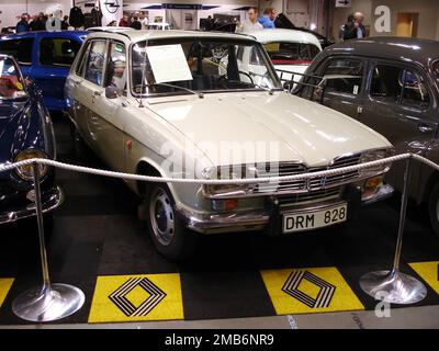 Salon de l'auto de Stockholm, Älvsjö, Stockholm, Suède. Sur la photo : Renault 16 TL-1970. Banque D'Images