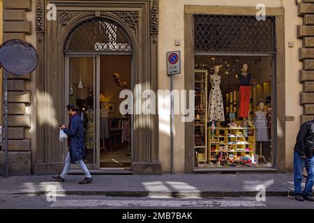 Vie de rue à Florence Banque D'Images